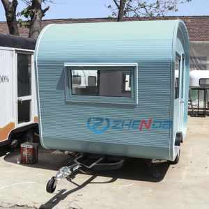 Food Truck per Catering Completamente Attrezzato, Rimorchi per Tacos, Cucina Mobile, Carretto per Pizza e Caffè, Camion per Gelati e BBQ, Rimorchio Economico per Cibo Mobile - Product Image 4