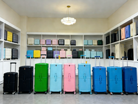 Nouvelle valise de voyage durable avec porte-gobelet USB, en ABS PC léger, rigide, à roulettes, tailles 20, 22, 24, 26, 28 pouces, personnalisable avec logo