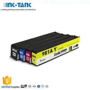 INK-TANK 981A 981 A Premium Color Compatible Ink Cartridge For HP PageWide MFP 586dn