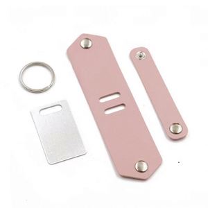 Customised Business PU <b>Leather</b> Custom <b>Keychain</b> Decoration Sublimation <b>Keychain</b> Decoration - Product Image 5