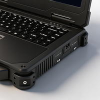 Nouvel ordinateur portable robuste de 14 pouces, 1000 nits, Windows 10/11, carte dédiée 4G+5G, Intel Core I7, IP65, avec clavier anglais pour les entreprises