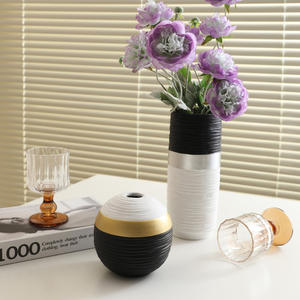 Stile nordico in moderni ornamenti vascolari in ceramica dipinti a mano fiori che alzano l'acqua decorazioni d'ingresso Creative <span class=keywords><strong>per</strong></span> soggiorno - Product Image 3