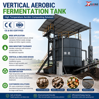 Máquina volteadora de compost independiente para la fermentación de estiércol de aves de corral, estiércol de vaca y residuos orgánicos