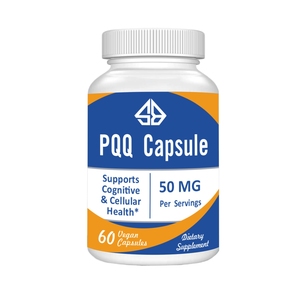 Cápsulas de PQQ (Piroloquinolina Quinona) OEM de 50 mg, suplemento para el apoyo inmunológico celular, la salud cerebral, la energía y el corazón para MUJERES - Product Image 1