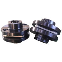 Accouplement élastique à diaphragme SFS JM haute vitesse en acier traité par oxydation, faible inertie, personnalisable OEM, approvisionnement direct usine