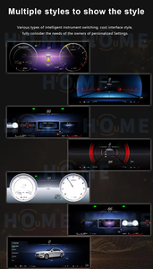 Medidor de velocidad del tablero Virtual Cockpit Digital Cluster para <span class=keywords><strong>Mercedes</strong></span> Benz C W205 GLC X205 2015-2019 Pantalla LCD de coche - Product Image 6