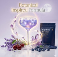 Poudre de boisson relaxante pour le sommeil, à base de magnésium et d'acides aminés, pour la nuit, fabrication OEM, vente en gros, directement de l'usine