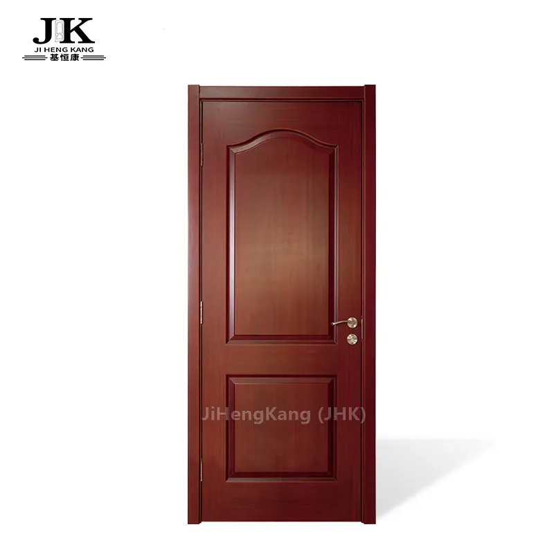 Placa de puerta Exterior de madera blanca, JHK-002