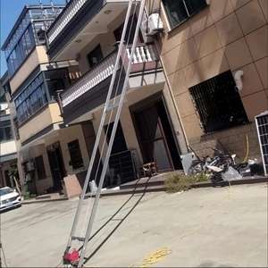 Mini-grue de levage portable pour matériaux de construction 2m-6m, treuil de sécurité, petit élévateur de plateforme, élévateur de système solaire, élévateur à échelle - Product Image 5