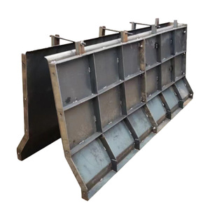 Lề đường tấm thép ván khuôn xi măng vỉa hè hỗ trợ Mẫu thép Thông số kỹ thuật có thể được tùy chỉnh ván Khuôn Thép - Product Image 3