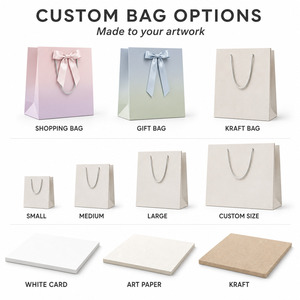 Bolsa de Compras de Cartón Ecológica con Diseño Personalizado, Impresión de Bolsas de Regalo OEM, para Ropa, Uso Industrial, Zapatos - Product Image 4
