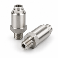 Boîtier de capteur en acier inoxydable 304 usiné CNC de précision pour l'automatisation industrielle, pièces CNC en acier inoxydable personnalisées en série