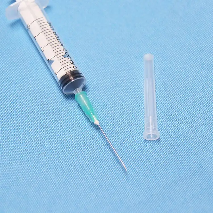 Seringa vacina descartável, seringa com preço de fábrica para vacina 1ml 3 ml 5ml 10ml, seringa com fechamento médico de hospital