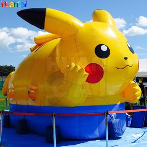 Costume de mascotte gonflable <span class=keywords><strong>Pikachu</strong></span> géant de 7 m, personnage de dessin animé gonflable de marque, personnage de film gonflable pour centre commercial - Product Image 3