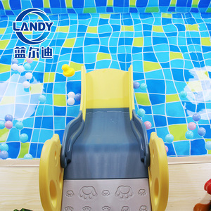 Landy Kids Water Park <b>Slide</b> PVC Anti Slip Indoor Outdoor Play Equipment For Children <b>Pool</b> Fun Toy - Product Image 1