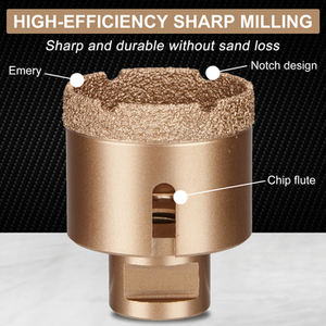 Herramienta de perforación de hormigón y granito de venta caliente: Broca de diamante <span class=keywords><strong>para</strong></span> azulejos de porcelana sinterizada, herramientas de perforación de hormigón - Product Image 4