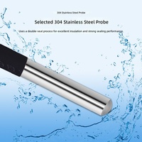 Ds18b20 para Módulo de Sensor de Temperatura del Agua Digital, Sonda Impermeable, Antiaceite, Antiinterferencias, Compatible con ESP32 Mind+