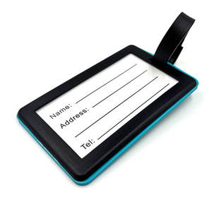 定制印花促销聚氯乙烯旅行行李牌时尚行李牌名称识别标签 - Product Image 4