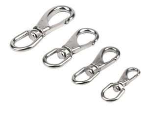 Móc Khóa Xoay Bằng Thép Không Gỉ Kim Loại M4 M5 M6 M8 Móc Khóa Móc Khóa Xoay Mắt An Toàn - Product Image 2