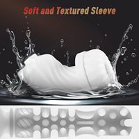 Godet de masturbation masculin télescopique rotatif chauffant, réaliste, avec fonction orale, modèle Rocket Cup, jouet pour adultes