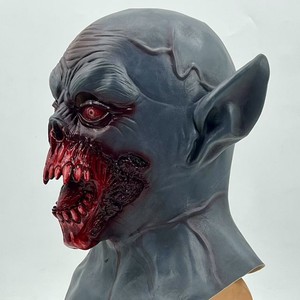 Máscara de Látex de <span class=keywords><strong>Depredador</strong></span>, Estilo Nuevo, para Halloween, Suministro de Fábrica, Máscara Facial Completa, Disfraz Divertido para Halloween, Accesorio de Cosplay, Alien - Product Image 4