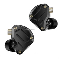 Écouteurs intra-auriculaires KZ ZS10 PRO 2 haute résolution, audio large bande 20Hz-40kHz, moniteur musical intra-auriculaire à transducteur hybride 108dB