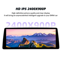 Écran tactile sans fil CarPlay Auto 12,3 pouces, lecteur DVD de voiture, autoradio pour BMW Série 2 F22 F45 F46 2016 - 2017 Système Linux NBT