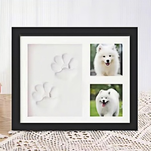 Kit d'impression personnalisé d'<span class=keywords><strong>empreinte</strong></span> de <span class=keywords><strong>patte</strong></span> de <span class=keywords><strong>chien</strong></span> avec cadre photo pour animaux de compagnie - Product Image 4
