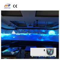 Projection holographique 3D 360 Système de projection interactif immersif Cartographie de projection murale pour salle de bal Boîte de nuit