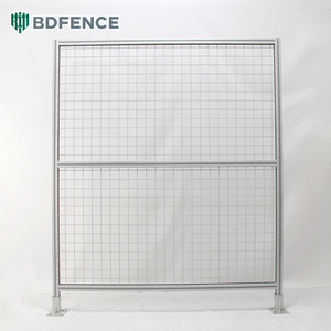 <span class=keywords><strong>Valla</strong></span> de Seguridad Industrial de Aluminio para Taller, Marco Metálico Reforzado, Soldadura sin Costuras, Anticorrosión, Separación de Áreas de Maquinaria - Product Image 6