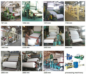 Jumbo CuộN mô giấy cán máy làm từ gỗ Nhà sản xuất máy móc sản phẩm giấy vệ sinh - Product Image 6