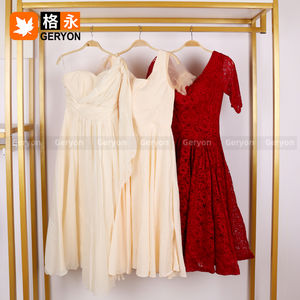 <span class=keywords><strong>Robe</strong></span> <span class=keywords><strong>de</strong></span> soirée formelle <span class=keywords><strong>de</strong></span> <span class=keywords><strong>luxe</strong></span> vintage Geryon pour femme, 90-98% neuve, couleurs mélangées, qualité export en balles - Product Image 4