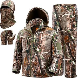 Shero Nouvelle Tenue de <span class=keywords><strong>Chasse</strong></span> pour Hommes, Veste et Pantalon Camouflage Résistants à l'Eau et Isolés - Product Image 5