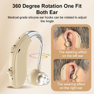 Audífono Recargable BTE de Diseño Exclusivo, Amplificador de Sonido Retroauricular para Adultos con Discapacidad Auditiva - Product Image 5