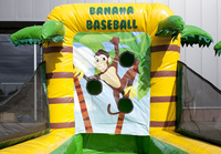 Vente Flash : Jeu Gonflable Commercial Lvfrog MJ-ALWP-77 Thème Jungle avec Couleurs Personnalisables