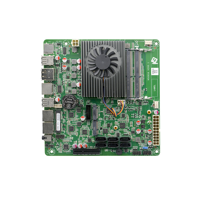 Low Power Best Mini Itx Nas Motherboard with Celeron N5095A DDR4 Dual Lan HD1.4 Mini Itx Industrial Motherboard