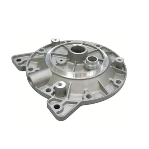 Composant de base de bride de pompe usinée en alliage d'aluminium, fabriqué au Vietnam par procédé de moulage sous pression haute pression, pour grandes pompes centrifuges - Product Image 2