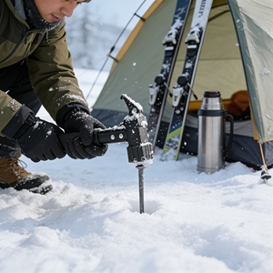 Durable TPR Handle Camping Hammer 14 in 1 <strong>Multitool</strong> for Camping Accessories Tents - Product Image 1