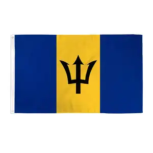 Barbados Flagge führender professioneller Flaggenhersteller hohe Qualität verschiedene Arten von Nationalflaggen