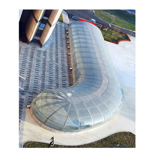 曲げガラスメーカー 12mm14mm 曲げガラス 強化合わせガラス オーニング用安全曲面ガラス 家庭用 オフィス用 - Product Image 4