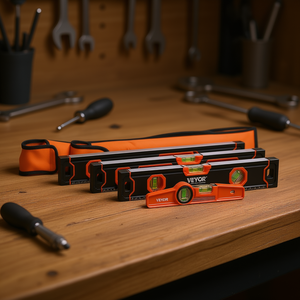 Juego de 4 Niveles de Aleación de Aluminio Veyor de 48, 24, 16 y 10 Pulgadas con Viales Magnéticos para Herramientas de Bricolaje - Product Image 2