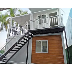 Cost Effective Easy To Assemble Detachable Steel Structure Villas Prefab Container Houses