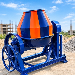 Mezcladora de Concreto de Tambor Inclinable de Alta Resistencia, Operada con Volante, para Mezclar Cemento, Arena y Agregados en Obras de Construcción - Product Image 2