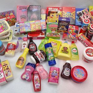 Phụ kiện trang trí nhà búp bê, đồ chơi thu nhỏ, vỏ điện thoại, làm từ nhựa epoxy, mô phỏng chai rượu nhỏ, đồ ăn nhẹ, đồ thủ công tự làm - Product Image 3