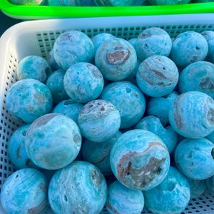 Esfera de Cristal de Cuarzo Natural de Alta Calidad para Sanación Reiki, Esfera de Cristal de Hemimorfita Druzy para Regalo Espiritual - Product Image 5