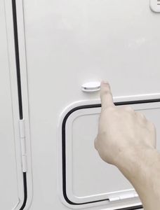 AGE Quality Caravan RV LimiterSemi-circulaire Porte à ventouse Carte de porte anti-collision Tampon de porte en acier inoxydable - Product Image 3