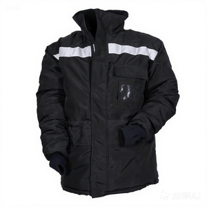 Jaket Kerja Anti Air Reflektif Berlapis untuk Ruang Pendingin/<span class=keywords><strong>Freezer</strong></span>, Diskon Besar - Product Image 2