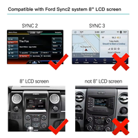 Pour système Ford Sync2 Explorer Focus Fiesta C-max Edge F-150 Fusion Taurus, CarPlay sans fil, Android Auto, Mirror Link, AirPlay