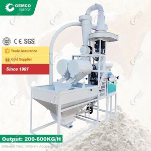 Máquina de molino de harina automática casera de trigo sarraceno de hierro fundido de tecnología europea para la venta granos de molienda, ñame, sorgo - Product Image 2