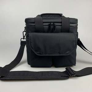 Sac isotherme à déjeuner imperméable épaissi OEM, poignées, sac fourre-tout en polyester tendance pour pique-niques, fermeture éclair, grande capacité - Product Image 1